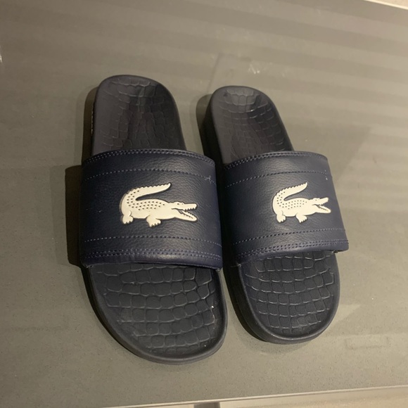 lacoste slippers